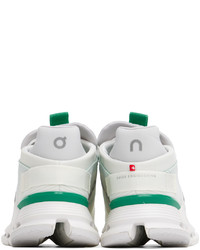 mintgrüne niedrige Sneakers von On