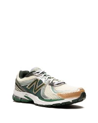 mintgrüne niedrige Sneakers von New Balance