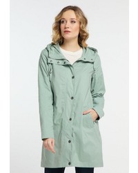 mintgrüne Regenjacke von Dreimaster