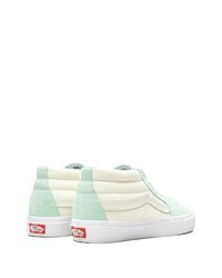 mintgrüne Segeltuch niedrige Sneakers von Vans