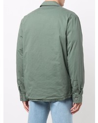 mintgrüne Shirtjacke von A.P.C.