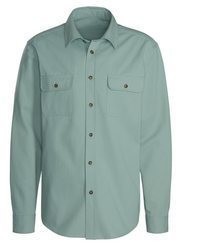 mintgrüne Shirtjacke von John Devin