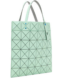 mintgrüne Shopper Tasche aus Leder von Bao Bao Issey Miyake