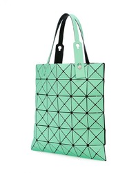 mintgrüne Shopper Tasche aus Leder von Bao Bao Issey Miyake