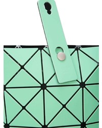 mintgrüne Shopper Tasche aus Leder von Bao Bao Issey Miyake