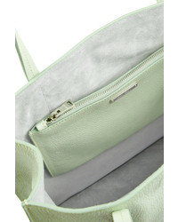 mintgrüne Shopper Tasche aus Leder von Miu Miu