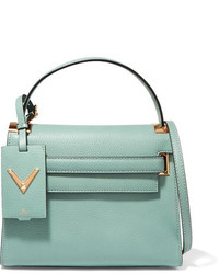 mintgrüne Shopper Tasche mit Reliefmuster von Valentino