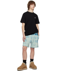 mintgrüne Mit Batikmuster Shorts von Amiri