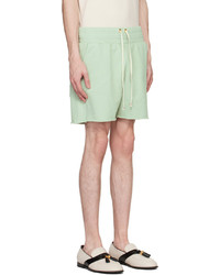 mintgrüne Shorts von Les Tien