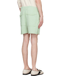 mintgrüne Shorts von Les Tien