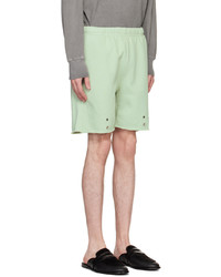 mintgrüne Shorts von Les Tien