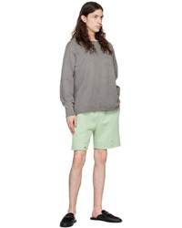 mintgrüne Shorts von Les Tien