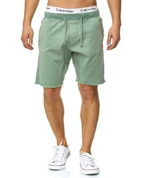 mintgrüne Shorts von INDICODE