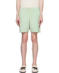mintgrüne Shorts von Les Tien