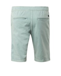 mintgrüne Shorts von Tom Tailor Denim