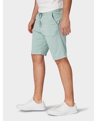 mintgrüne Shorts von Tom Tailor Denim