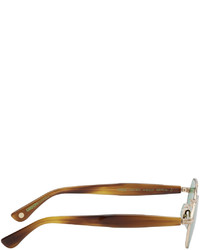 mintgrüne Sonnenbrille von Garrett Leight