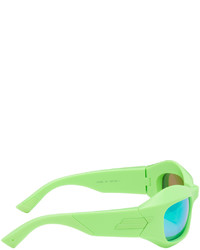 mintgrüne Sonnenbrille von Bottega Veneta