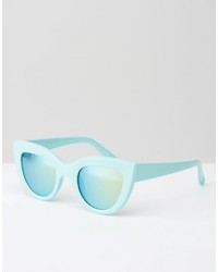 mintgrüne Sonnenbrille von Jeepers Peepers
