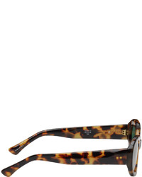 mintgrüne Sonnenbrille von Dries Van Noten