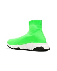 mintgrüne Sportschuhe von Balenciaga