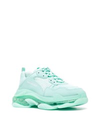 mintgrüne Sportschuhe von Balenciaga