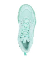 mintgrüne Sportschuhe von Balenciaga