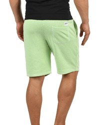 mintgrüne Sportshorts von Solid