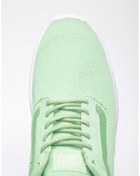 mintgrüne Turnschuhe von Vans