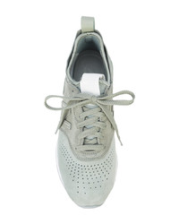 mintgrüne Wildleder niedrige Sneakers von New Balance