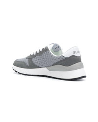 mintgrüne Wildleder niedrige Sneakers von Sun 68