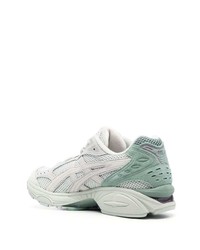 mintgrüne Wildleder niedrige Sneakers von Asics