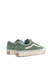 mintgrüne Wildleder niedrige Sneakers von Vans