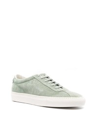 mintgrüne Wildleder niedrige Sneakers von Common Projects