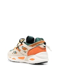 mintgrüne Wildleder niedrige Sneakers von Puma