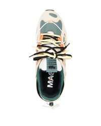 mintgrüne Wildleder niedrige Sneakers von Puma