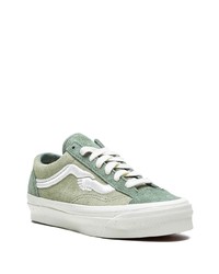 mintgrüne Wildleder niedrige Sneakers von Vans