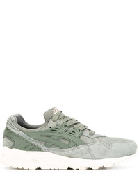 mintgrüne Wildleder Turnschuhe von Asics