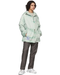 mintgrüne Mit Batikmuster Windjacke von McQ