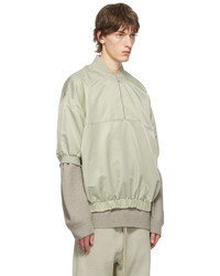 mintgrüne Windjacke von Essentials