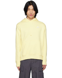 mintgrüner Fleece-Pullover mit einem Kapuze von Nike