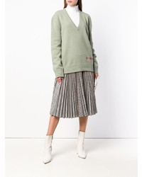 mintgrüner Oversize Pullover von Calvin Klein 205W39nyc