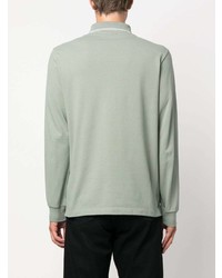 mintgrüner Polo Pullover von Stone Island