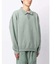 mintgrüner Polo Pullover von FEAR OF GOD ESSENTIALS