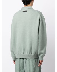 mintgrüner Polo Pullover von FEAR OF GOD ESSENTIALS