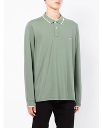 mintgrüner Polo Pullover von PS Paul Smith