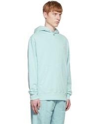 mintgrüner Pullover mit einem Kapuze von President’S