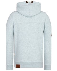 mintgrüner Pullover mit einem Kapuze von Naketano