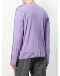 mintgrüner Pullover mit einem Rundhalsausschnitt von Comme Des Garcons SHIRT