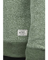 mintgrüner Pullover mit einem Rundhalsausschnitt von Redefined Rebel